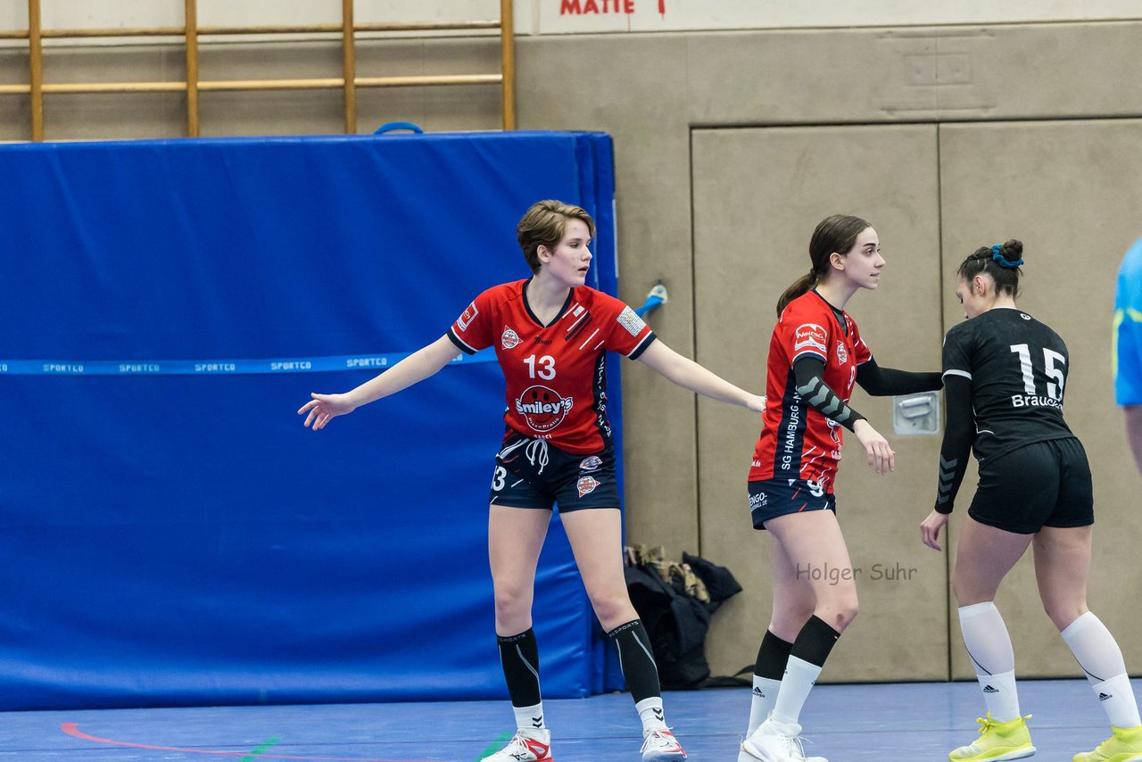Bild 6 - B-Juniorinnen SG HH Nord - SV Henstedt Ulzburg : Ergebnis: 23:22